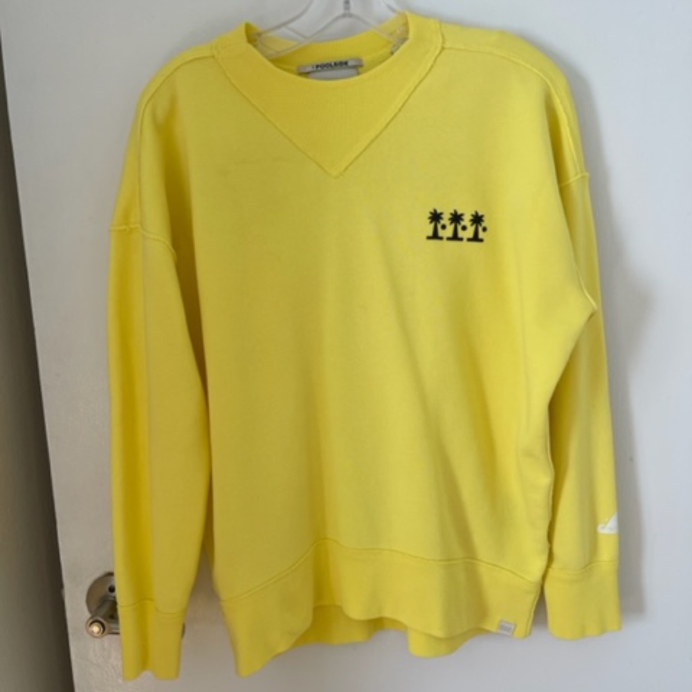 Scotch and Soda yellow sweatshirt